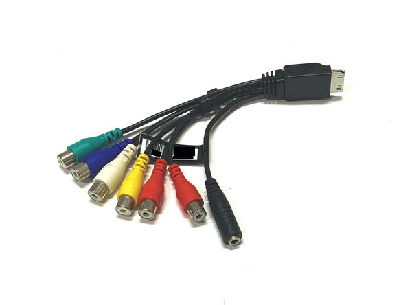 OEM Samsung AV Audio Video Cable Originally Shipped With UN65HU9000F, UN65HU9000FXZA, UN65HU9000FXZX