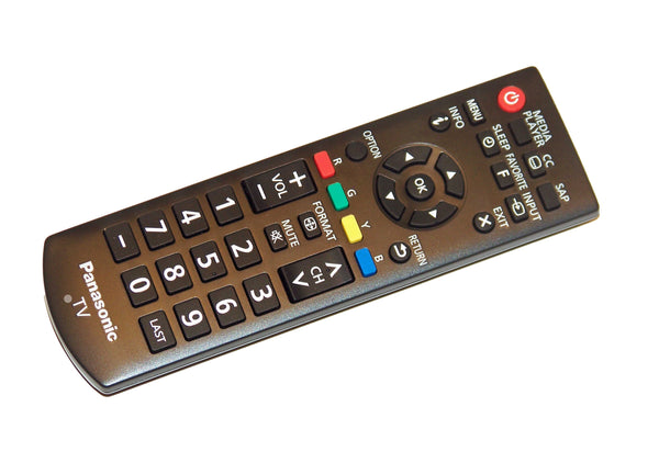 OEM Panasonic Remote Control Originally Shipped With: TCL32B6, TC-L32B6, TCL32XM6, TC-L32XM6, TCL39B6, TC-L39B6