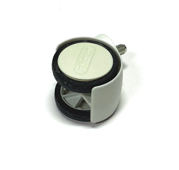 OEM Delonghi Room Heater Foot Caster Wheel Originally Shipped With TRD40615E, TRD40615EL, TRD40615ECA