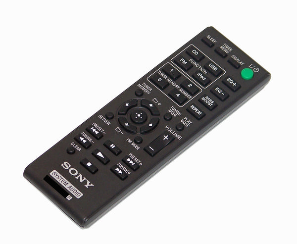 Genuine OEM Sony Remote Control Originally Shipped With: HCDEC619IP, HCD-EC619IP, MHCEC619IP, MHC-EC619IP