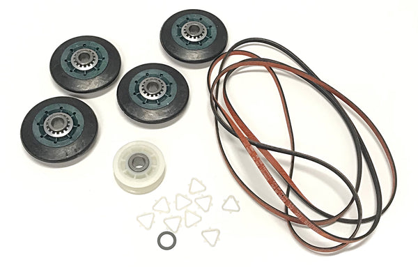 Genuine OEM Whirlpool Dryer Roller Belt Pulley Maintenance Kit Part Number 4392067