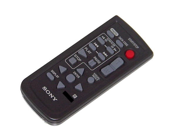 Genuine OEM Sony Remote Control Originally Shipped With: DCRDVD405, DCR-DVD405, HDRCX7, HDR-CX7, DCRSR200C, DCR-SR200C