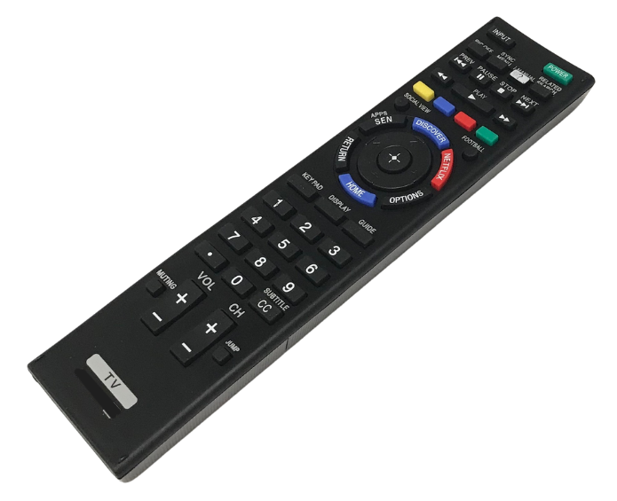 Lazellz Remote Control Compatible With Sony Model Numbers KDL48W590B, KDL-48W590B, KDL48W600B, KDL-48W600B, KDL50EX645