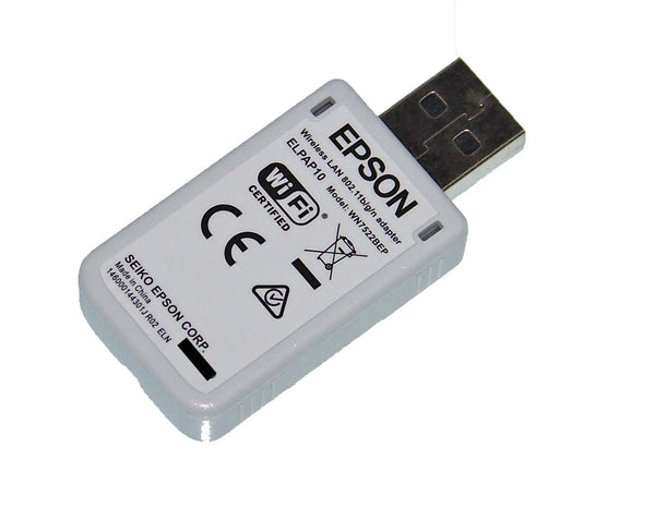 OEM Epson Projector USB WIFI LAN Adapter Originally Shipped With PowerLite L400U, PowerLite L500W, PowerLite L510U