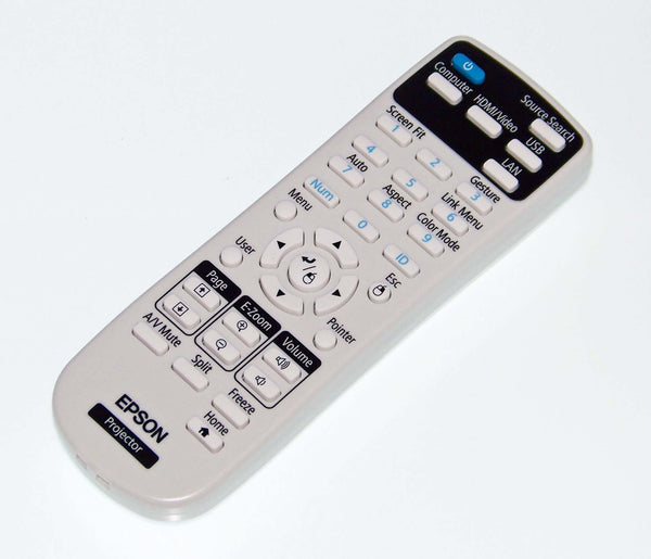 OEM Epson Remote Control Originally Shipped With: EB-2245U, EB-2155W, EB-2040