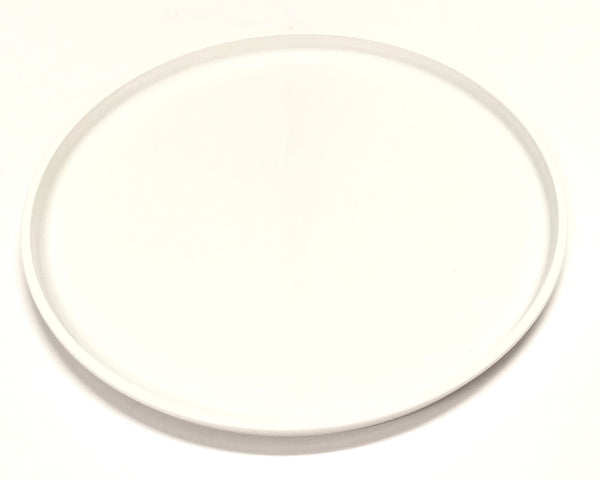 OEM Sharp Microwave White Turntable Plate Platter Originally Shipped With SMC1585BS, SMC1585BW, SMC1585BB