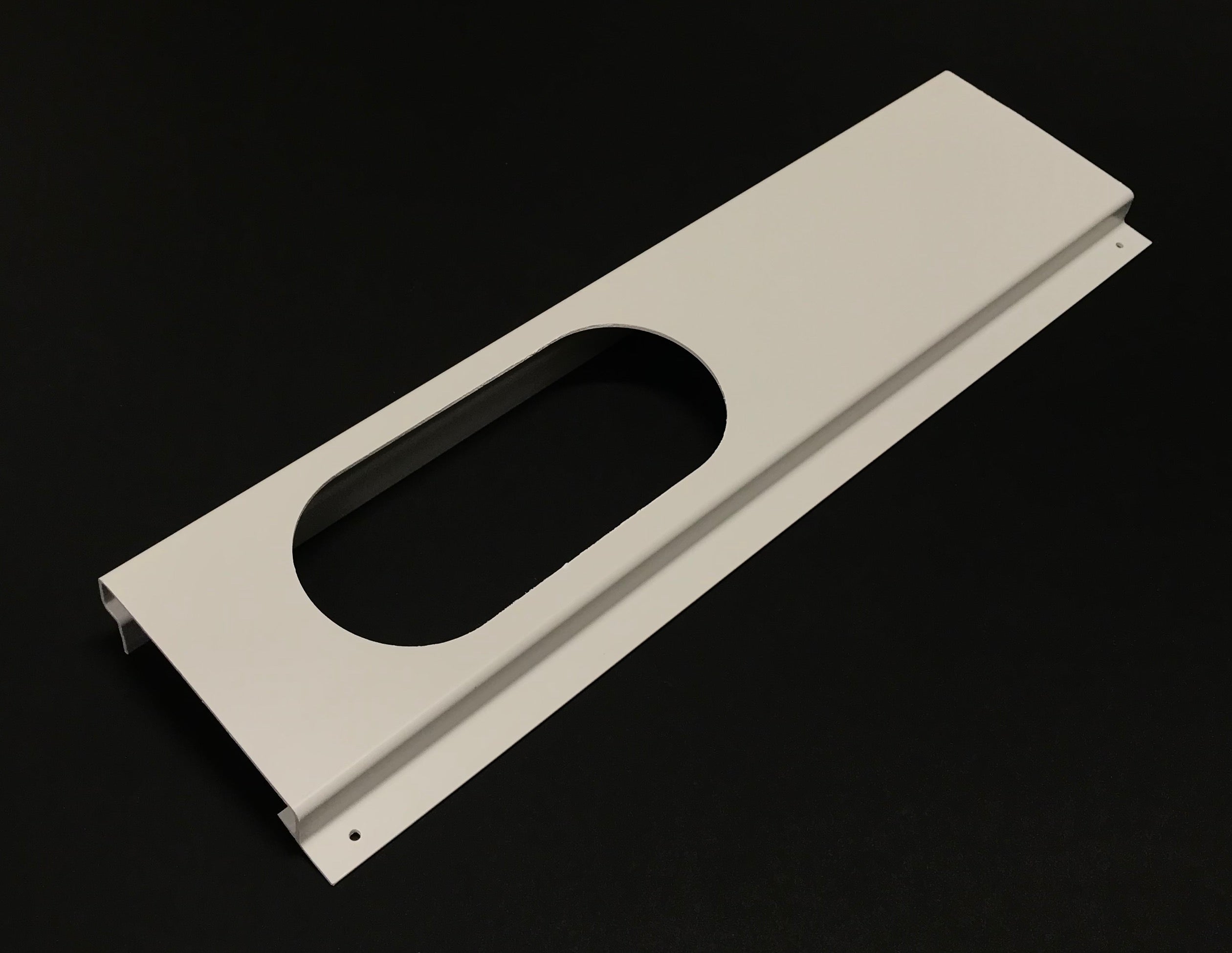 OEM Haier Air Conditioner AC Window Slider With Oval Hole Originally Shipped With CPD10XCL, CPF12XHLEB, HPA12XCM