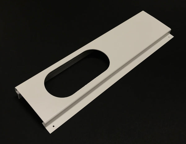 OEM Haier Air Conditioner AC Window Slider With Oval Hole Originally Shipped With HPF12XHMB, HPF12XHMP, HPD10XCM