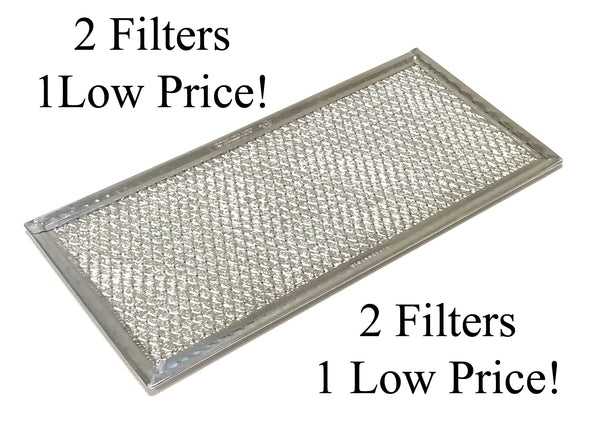 Save Money With An OEM Grease Filter 2 Pack - Measurements: 11 x 6-1/4 x 3/32 Inches