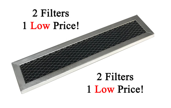 Save Money With An OEM Charcoal Filter 2 Pack - Measurements: 11 x 2-5/8 x 1/4 Inches