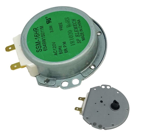 OEM LG Microwave Motor Shipped With LMV1635SB, LMV1635SBQ, LMV1635SW, LMV1640DB1