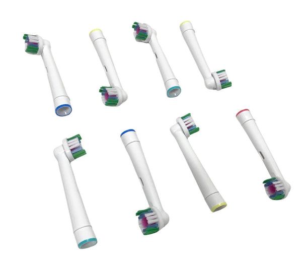 Genuine 3D White Toothbrush Head Compatible With Oral-B Model Numbers Genius 6000, Genius 7000, Genius 7500, Genius 8000