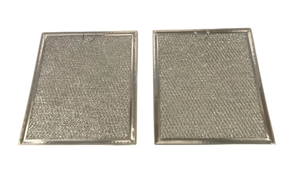 Microwave Grease Filter - Two Pack Compatible With GE Model Numbers JVM1441BH02, JVM1441BH03, JVM1441CJ01