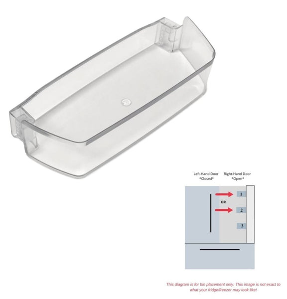 Genuine OEM LG Refrigerator Right Door Bin Originally Shipped With LFX29945ST, LFX31945ST, LFX32945ST, LMX30995ST
