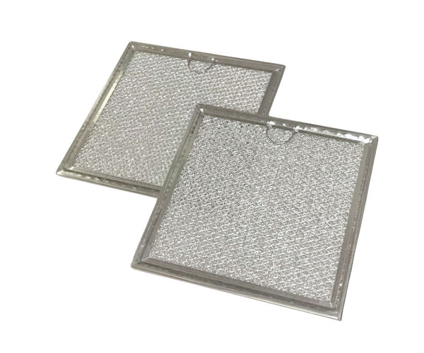 Microwave Grease Filter - Two Pack - Heavy Duty Compatible With GE Model Numbers JNM7196FL2DS, JNM7196SF1SS