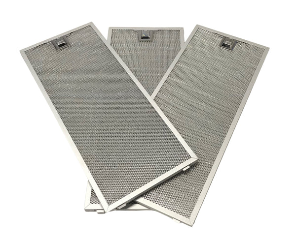 Range Hood Grease Filter - Three Pack Compatible With Frigidaire Model Numbers FHPC3660LSA, FHPC4260LSA