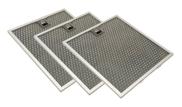 Range Hood Grease Filter - Three Pack Compatible With GE Part Number wb02x11478 - 12 x 10-1/2 Inches