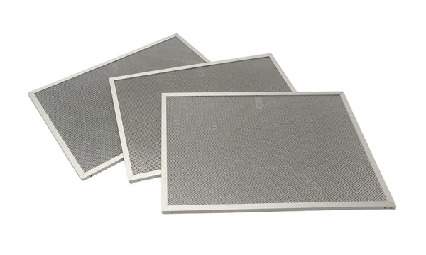 Range Hood Grease Filter - Three Pack Compatible With GE Model Numbers CV936M4SS, CV936M5SS, CV936M6SS, CV966E1DS