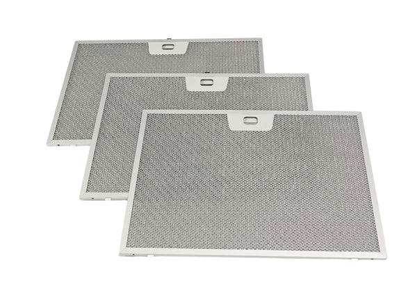 Range Hood Grease Filter - Three Pack - 14-1/2 x 10 inches Compatible With GE Part Number WB02X24873