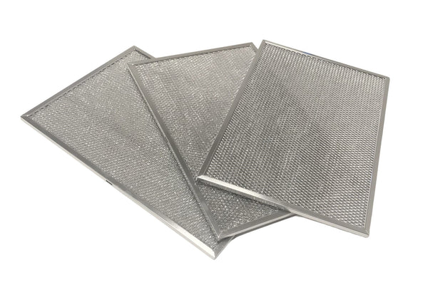Range Hood Grease Filter - Three Pack Compatible With Whirlpool Model Numbers UXT5236AYS1, UXT5236AYW0, UXT5236AYW1