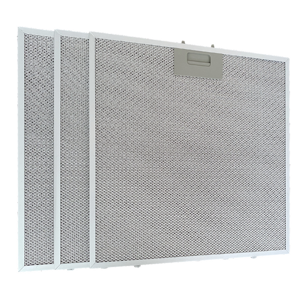 Range Hood Grease Filter - Three Pack Compatible With GE Model Numbers JVX5305DJ2WW, JVX5305DJ2BB, JVX5305DJ1WW