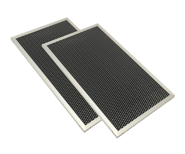 Range Hood Charcoal Filter - Two Pack Compatible With GE Model Numbers ZV850SB, ZV750SP1SS, ZV750SP2SS, ZV750SP3SS