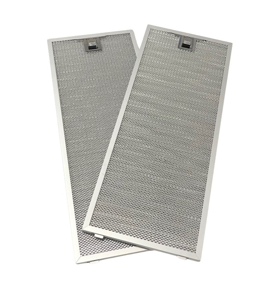 Range Hood Grease Filter - Two Pack - 19-11/16 x 7-7/8 Inches Compatible With Electrolux Part Number 5304484121