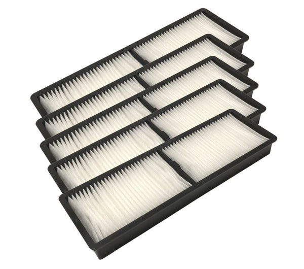 Projector Air Filter - 5 Pack Compatible With Epson Model Numbers Pro G7200W, Pro G7400U, Pro G7500U, Pro G7800