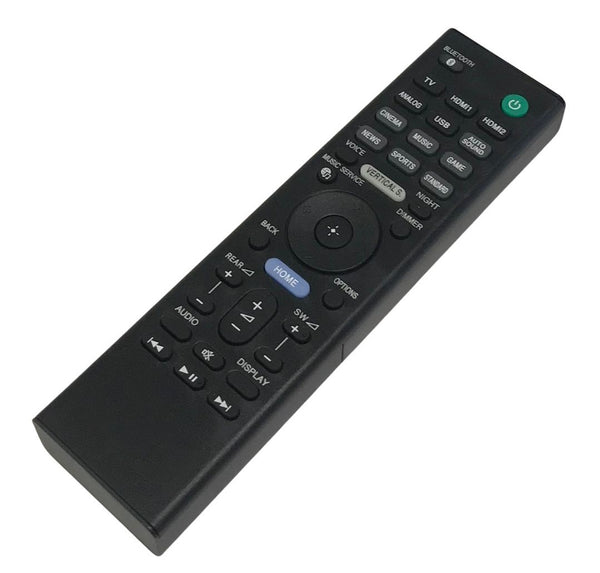 Soundbar Remote Control Compatible With Sony Model Numbers HTZ9F, HT-Z9F, HTZF9, HT-ZF9, SAZ9F, SA-Z9F, SAZF9