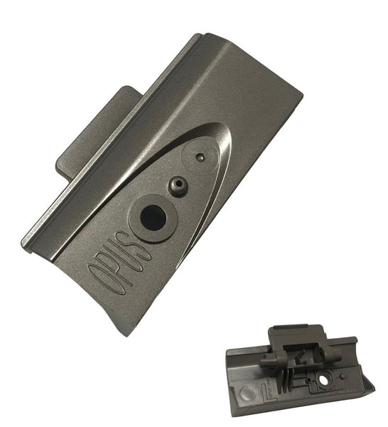 Genuine OEM Samsung Freezer Handle Left Mounting Cap Originally Shipped With RF25HMEDBSR, RF25HMEDBSR/AA, RF4267HARS