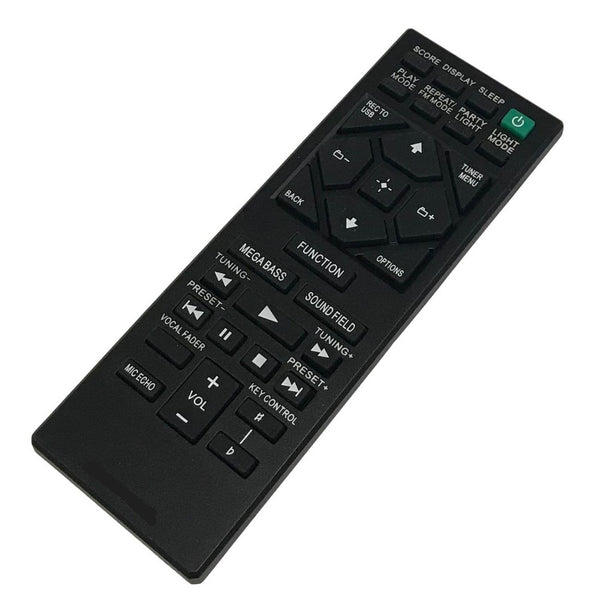 Remote Control Compatible With Sony Model Numbers MHCM20, MHC-M20, MHCM20D, MHC-M20D, MHCM40D, MHC-M40D, MHCM60D