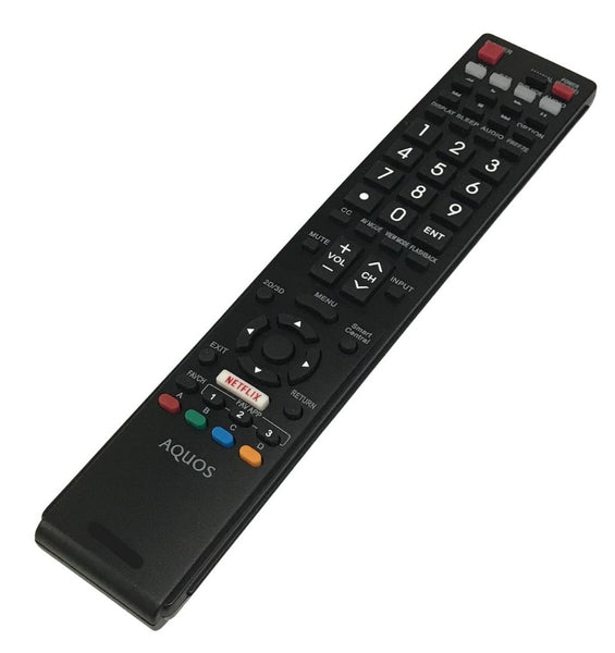 Television TV Remote Control Compatible With Sharp Model Numbers LC70LE661U, LC-70LE661U, LC80LE661, LC-80LE661
