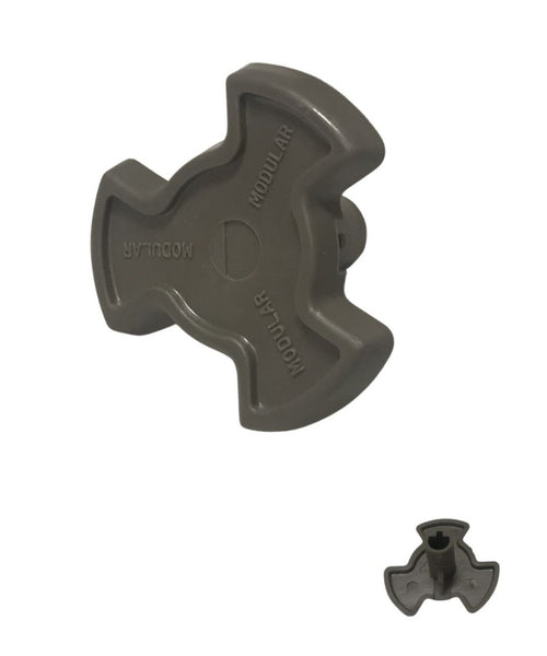 Genuine OEM GE Microwave Turntable Coupler Shaft Originally Shipped With JVM1650WH04, JVM1653BH03, JVM1653BH04, JVM1653SH04