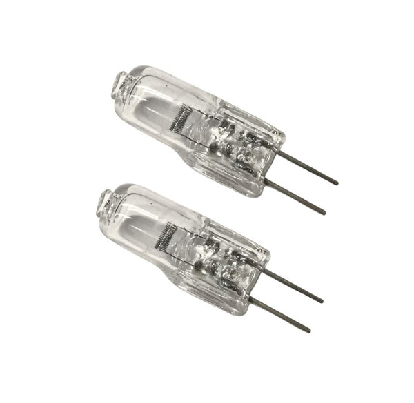 Range Halogen Lamp - 2 Pack Compatible With GE Model Numbers ZET3058BH5BB, ZET3058SH1SS, ZET3058SH2SS, ZET3058SH3SS
