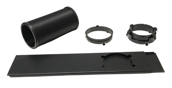 Genuine OEM Toshiba Air Conditioner AC Black Window Exhaust Kit Originally Shipped With RAC-PD1211CRU, RACPD1212CRRC