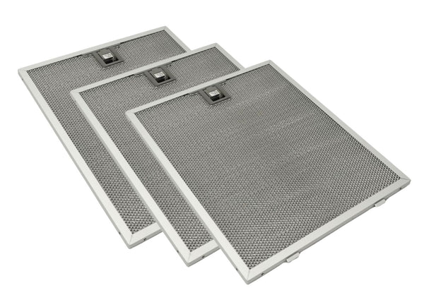 Range Hood Grease Filter 36 Inch Hood Only - Three Pack - Compatible With Frigidaire Model Numbers FHWC3655LSA, FHWC3055LSA