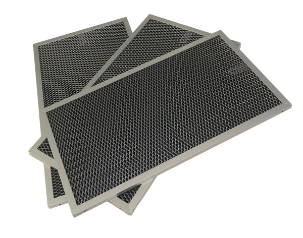 Range Hood Charcoal Filter - Three Pack - Compatible With GE Model Numbers ZV750SY5SS, ZV750SY6SS, ZV755SP1SS