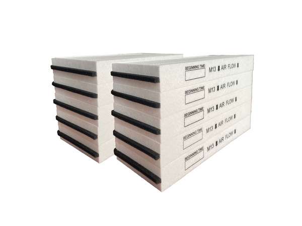 Ventilation Fan M13 Air Filter - 10 Pack - Compatible With Panasonic Model Numbers FV10VEC2, FV10VEC2R