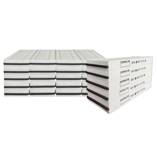 Ventilation Fan M13 Air Filter - 25 Pack - Compatible With Panasonic Part Number FFV4300157s