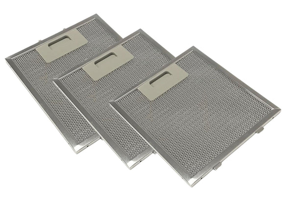 Range Hood Grease Filter - Three Pack Compatible With Whirlpool Model Numbers KVUB606DSS0, KVWB400DSS0, KVWB406DSS0