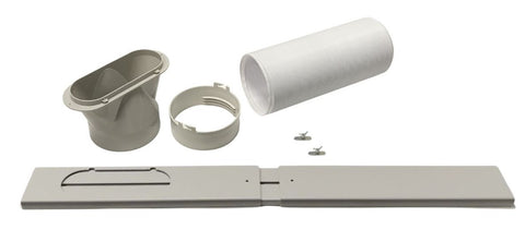 Air Conditioner AC Window Kit Compatible With Delonghi Model Numbers NF100A, NF100B, NF100C, NF100D, NF90A, NF90B
