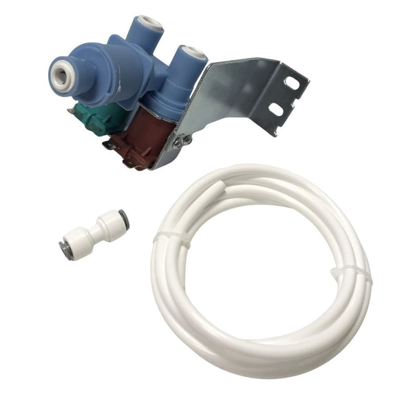 Refrigerator Inlet Valve Compatible With Whirlpool Model Numbers WRS325SDHB01, WRS325SDHV00, WRS325SDHV01, WRS325SDHW00