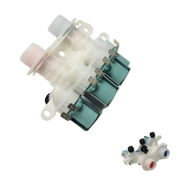 Washing Machine Inlet Valve - Hot And Cold Compatible With Maytag Model Numbers MVWB755DW1, MVWB757JW0, MVWB765FC1