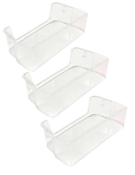 Refrigerator Right Door Bin - Three Pack Compatible With Samsung Model Numbers RF28T5101SR, RF28T5101SR/AA, RF27T5201WW