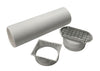 Air Conditioner AC Exhaust Assembly - 8 Feet Compatible With Hisense Model Numbers AP10CW1SGRS00, AP10CW2G, AP12CR1G