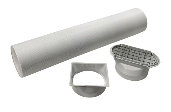 Air Conditioner AC Exhaust Assembly - 15 Feet Compatible With Hisense Model Numbers AP12CR1G, AP13HR1G, AP10CR1SGRS00