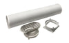 Air Conditioner AC Exhaust Assembly - 15 Feet Compatible With Hisense Model Numbers AP1219CR1W, AP12CR1SEJS
