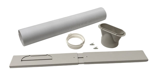 Air Conditioner AC Window Kit - 15 Feet Compatible With Delonghi Model Numbers PACAN140HPEWKC3C, PACA120LE, PACC100