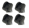 Air Conditioner AC Caster XL Wheel - 4 Pack Compatible With Delonghi Model Numbers PACAN370G1W1ALWH, PACEM369S