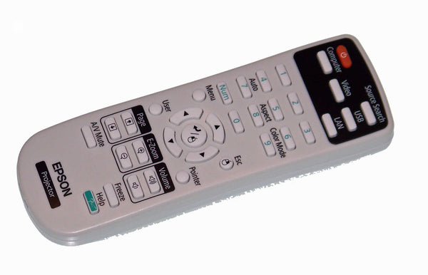 Genuine Epson Remote Control Shipped With: BrightLink 425Wi, 430i, 435Wi, 475Wi, 480i